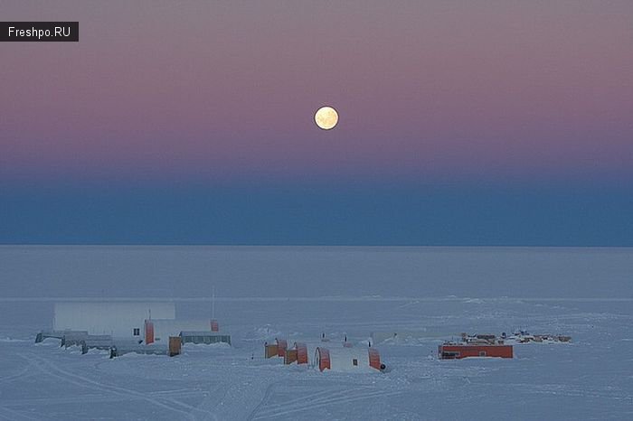 Научно-исследовательская станция Concordia,  фотографии с самого центра Антарктиды!