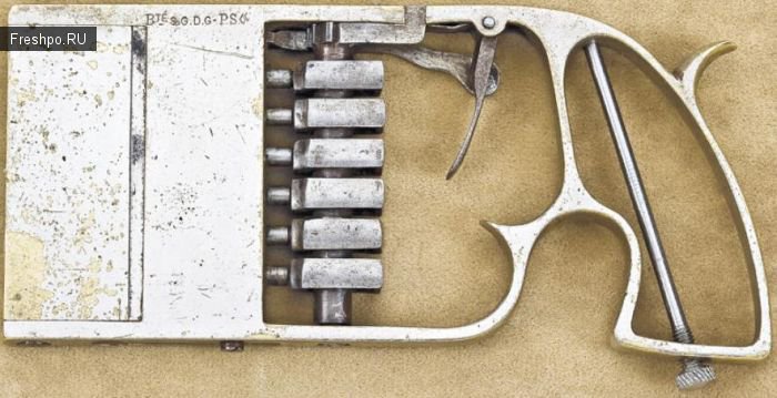 Компактная шестистволка или пистолет Бэйля (Bayle Pistol)