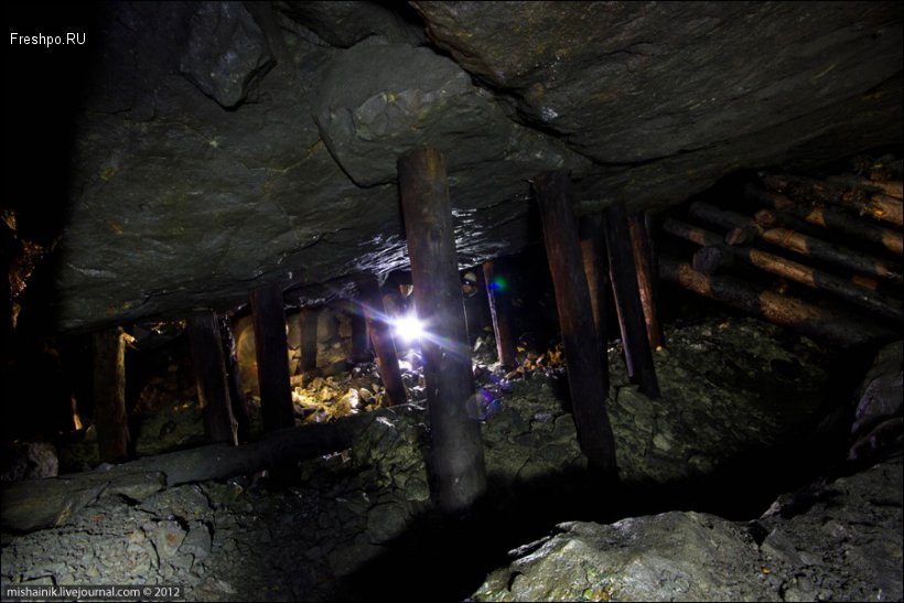 Путешествие по подземельям 18 века или заброшенные рудники