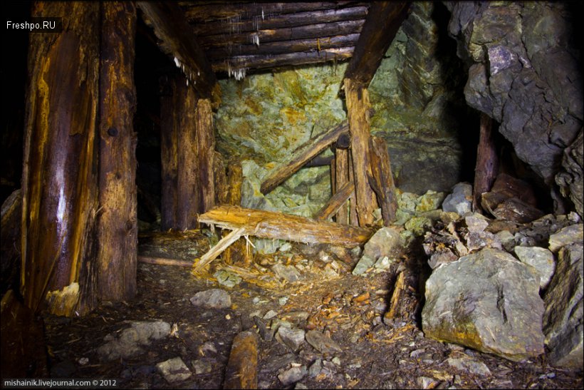Путешествие по подземельям 18 века или заброшенные рудники