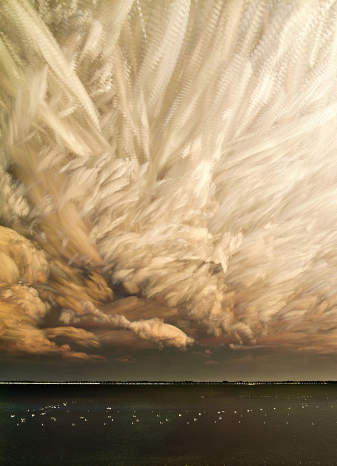 Невероятные пейзажи с размытыми облаками © Мэтт Моллоу